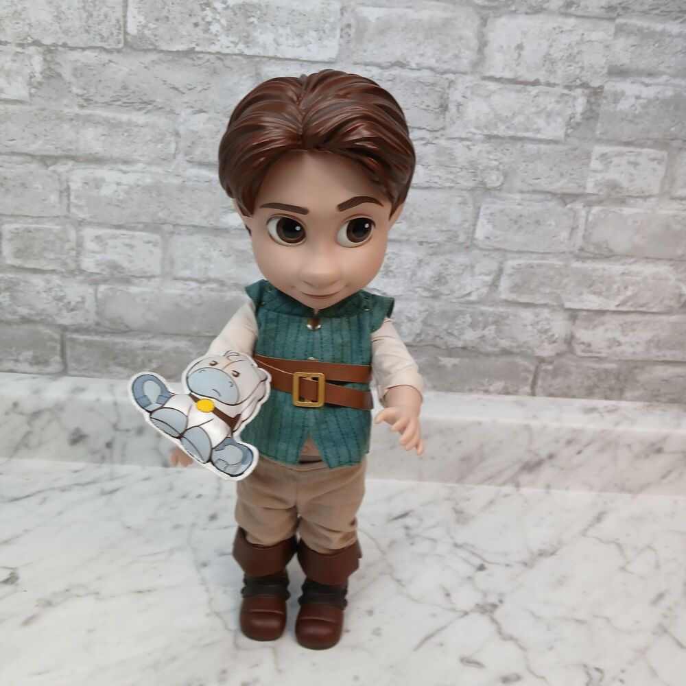 Disney Animator's Collection 16" Flynn Rider Doll Tangled Rapunzel Boots